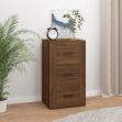 Credenza Rovere Marrone 40x33x70 cm in Legno Multistrato