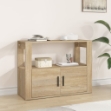 Credenza Rovere Sonoma 80x30x60 cm in Legno Multistrato