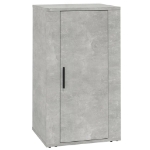 Credenza Grigio Cemento 40x33x70 cm in Legno Multistrato