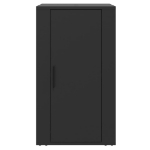 Credenza Nera 40x33x70 cm in Legno Multistrato