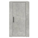 Credenza Grigio Cemento 40x33x70 cm in Legno Multistrato