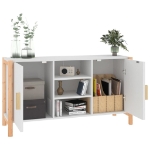 Credenza Bianca 107x38x60 cm in Legno Multistrato