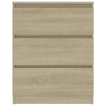 Credenza Rovere Sonoma 60x35x76 cm in Legno Multistrato