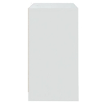 Credenze 2 pz Bianche 70x41x75 cm in Legno Multistrato