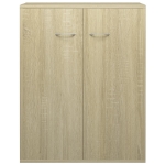 Credenza Rovere Sonoma 60x30x75 cm in Truciolato