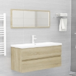 Mobile Sottolavabo Rovere Sonoma 100x38,5x45 cm in Truciolato