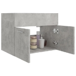 Mobile Sottolavabo Grigio Cemento 60x38,5x46 cm in Truciolato