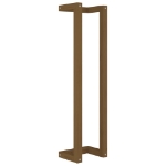 Portasciugamani Miele 23x18x90 cm in Legno Massello di Pino
