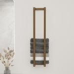 Portasciugamani Miele 23x18x110 cm in Legno Massello di Pino