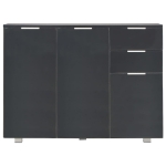 Credenza Nero Lucido 107x35x80,5 cm