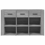 Credenza Grigio Sonoma 100x30x59,5 cm in Legno Multistrato