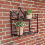 Esschert Design Etagere da Parete Pieghevole