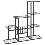 Portapiante 94,5x25x88 cm Nero in Metallo