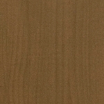 Fioriere da Giardino 2 pz Miele 70x70x70 cm in Massello di Pino