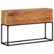 Tavolo Consolle 120x30x75 cm in Legno Massello di Acacia