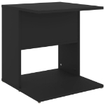 Tavolino Nero 45x45x48 cm in Truciolato