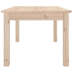 Tavolino da Salotto 80x50x40 cm Legno Massello di Pino