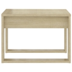 Tavolino di Servizio Rovere Sonoma 50x50x35 cm in Truciolato