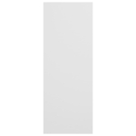 Tavolo Consolle Bianco 105x30x80 cm in Truciolato
