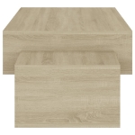 Tavolino da Salotto Rovere Sonoma 105x55x32 cm in Truciolato