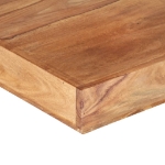 Tavolo da Salotto 45x45x40 cm in Legno Massello di Acacia