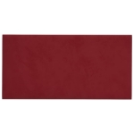 Pannelli Murali 12 pz Rosso Vino 60x30 cm in Velluto 2,16 m²