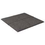 Pannelli Murali 12 pz Grigio Scuro 30x30 cm in Tessuto 1,08 m²