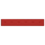 Pannelli Murali 12 pz Rosso Vino 90x15 cm in Similpelle 1,62 m²