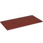 Pannelli Murali 12 pz Rosso Vino 30x15 cm in Similpelle 0,54 m²