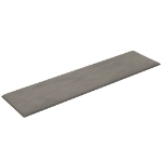 Pannelli Murali 12 pz Grigio Chiaro 60x15 cm Velluto 1,08 m²