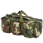 Borsone da Viaggio Stile Militare 3 in 1 90 L Mimetico