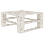 Set Divani da Giardino Pallet 6 pz con Cuscini Crema in Legno