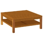 Set Divani da Giardino 12 pz con Cuscini Crema in Legno Acacia