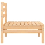 Set Divani da Giardino 8 pz in Legno Massello di Pino