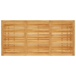 Set Mobili da Pranzo per Giardino 7 pz Beige
