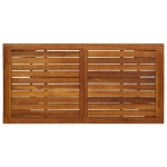 Set da Bar per Giardino 7 pz in Legno Massello di Acacia