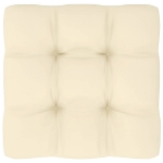 Set Divani Giardino 10pz Cuscini Marrone Miele in Pino Massello