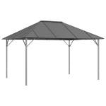 Gazebo con Tetto 4x3 m Antracite