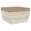 Cuscino per Pavimento e Pallet 60x60x6 cm Talpa in Tessuto