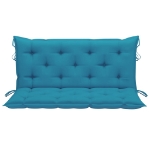Cuscino per Dondolo Azzurro 120 cm in Tessuto