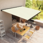 Tenda a Cassonetto Motorizzata 400x300 cm Crema