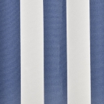 Tendone Parasole in Tela Blu e Bianco 450x300 cm