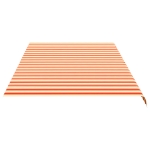 Tessuto di Ricambio per Tenda da Sole Giallo e Arancio 6x3 m