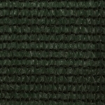 Schermo Frangivista per Balcone Verde Scuro 75x600 cm in HDPE