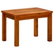 Tavolino da Giardino 50x35x36 cm in Legno Massello di Acacia