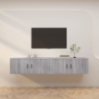 Mobili Porta TV a Parete 2 pz Grigio Sonoma 100x34,5x40 cm