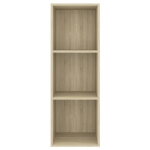 Mobile TV da Parete Rovere Sonoma 37x37x107cm Legno Multistrato