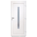 Porta Ingresso Antracite 88x200 cm in PVC