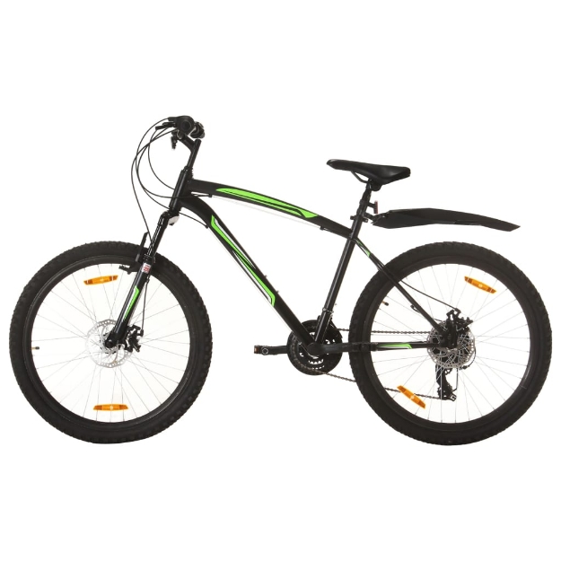 Mountain Bike 21 Speed 26" Ruote 46 cm Nero