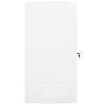 Armadio Porta Sella Bianco 53x53x105 cm in Acciaio